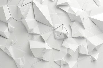 Abstract white geometric pattern background. (5)