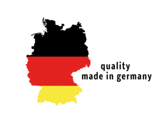 icon quality made in germany transparent background isolated