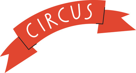 Circus Banner Vector Illustration