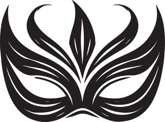 Venetian carnival mask illustration vector