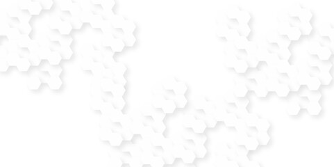 Background with hexagons . Abstract background with lines . white texture background . hexagon abstract background. Surface polygon pattern with glowing hexagon paper texture and futuristic business.