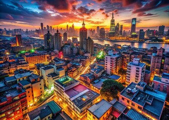 Global Business Cityscape: Urban Exploration Photography Collection - High-Resolution Images