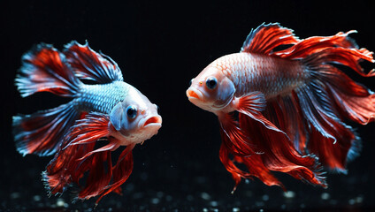 Obraz premium Siamese Fighting Fish