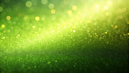 Obraz premium Green Lime Gradient Banner Background, Noisy Grain Texture, High Depth of Field, Abstract Green Background