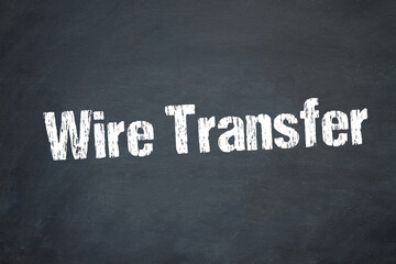 Obraz premium Wire Transfer 
