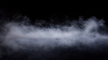 Fototapeta premium Realistic Dry Ice Smoke Clouds Overlay Perfect for Creative Projects and Visual Effects in Various Applications