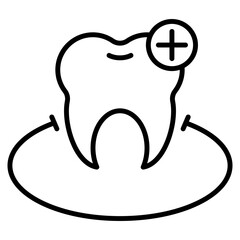 dental care single icon