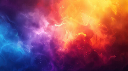 abstract colorful background with smoke