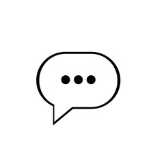 3d text or waiting bubble