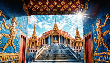 King Palace architecture - Thai style