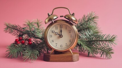 New Year on the clock