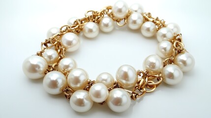 Luxurious Elegance: A Collection of Large, Lustrous Pearls Exuding Timeless Grace