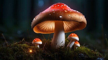 fly agaric mushroom