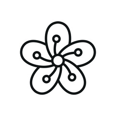 Cherry Blossom Icon: A timeless symbol of elegance and beauty