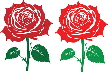 Flower vector design in illustrator