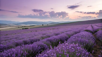 Fototapeta premium lavender field in region