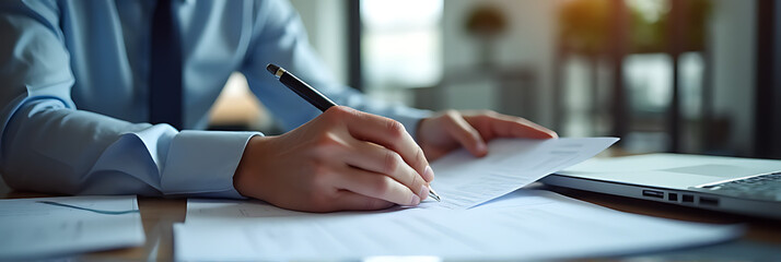 Managers review office documents to ensure correct handling, storage, and audit trails are in place for accountability and transparency purposes._00002_