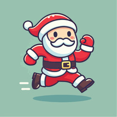 vector santa claus