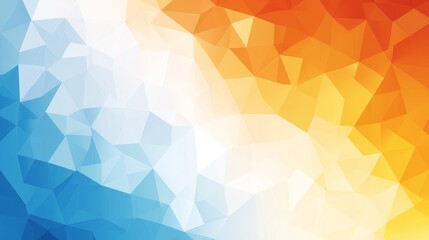 Fototapeta premium Abstract Geometric Colorful Triangle Pattern Background
