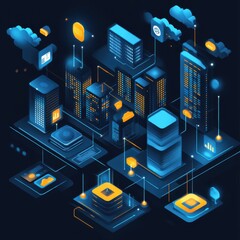 Robo marketing illustration