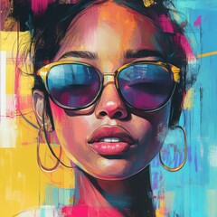 portrait of a person with glasses