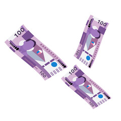 100 Peso Bills Wavy Pair