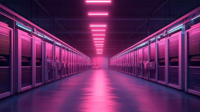 Industrial Hog Farm with Pigs in Confined Metal Crates