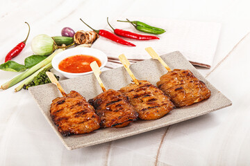 Thai Street foof pork satay