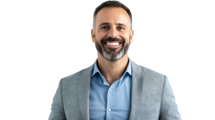 Confident Business Professional Smiling for Portrait