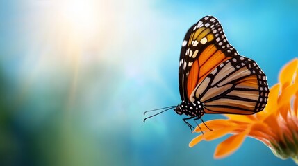 A butterfly sitting on top of a yellow flower