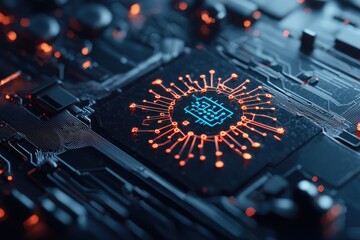 Ai-managed global health vaccination networks for pandemics