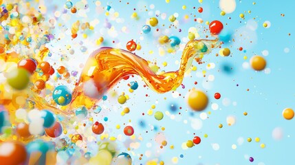 Visualizing antioxidant enzymes combatting free radicals in digital microcosm