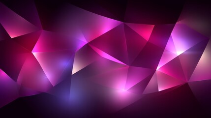 Obraz premium A purple and pink abstract background consisting of triangles
