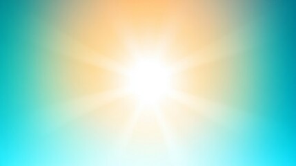 Obraz premium Bright Summer Sunburst Background Image