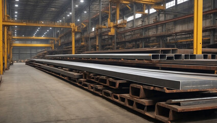 Steel Structure in Warehouse