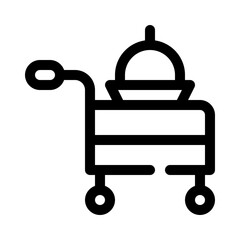 Room Service line icon
