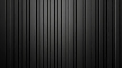 Obraz premium A textured black background, banner with vertical lines, suitable for design and graphic purposes.