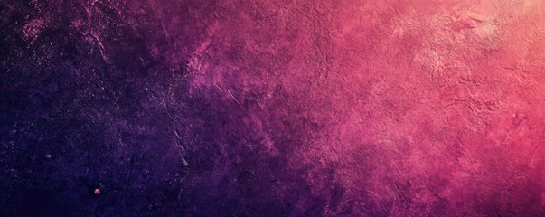Dark violet to pink gradient background with light grain texture and soft edges