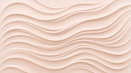 Obraz premium Elegant Creamy Wave Background Texture Design