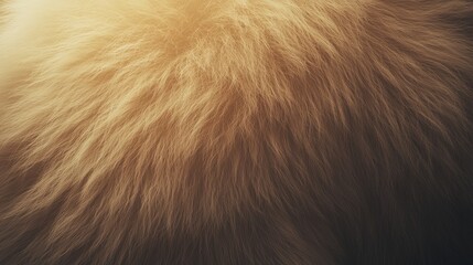 Golden Brown Fur Texture Background Image