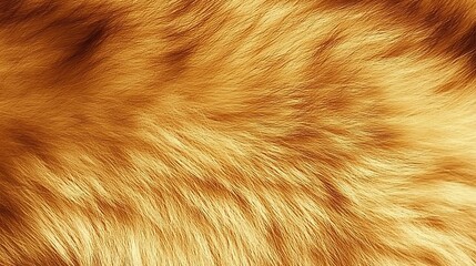 Golden Fur Texture Background Image for Design Projects