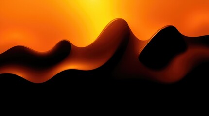 Swirling waves of dark chocolate create a visual feast, capturing the warmth and indulgence of hot chocolate. The rich tones evoke comfort and sweetness