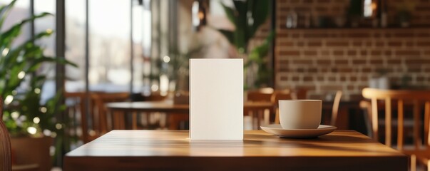 Fototapeta premium Table Tent Mockup