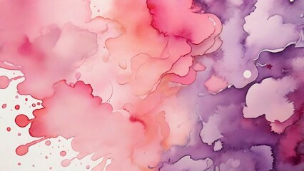Obraz premium abstract watercolor background with watercolor splashes