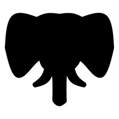 Elephant silhouette