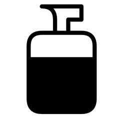 Bottle spray icon 