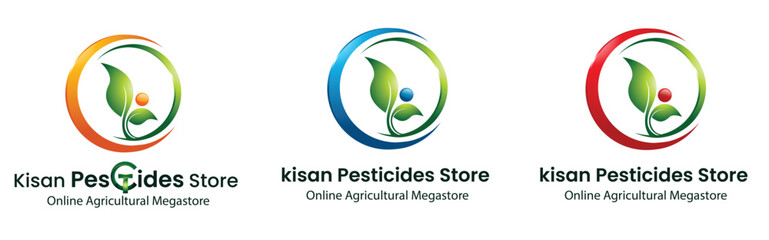 Kisan logo Design