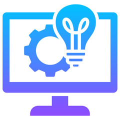 Fototapeta premium Design Thinking Icon