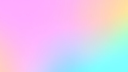 Obraz premium Pastel Rainbow Gradient Background Design