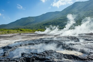 wide banner of missiles being launched out of warboats destroyers for military special navy missions concepts - Generative AI. Beautiful simple AI generated image